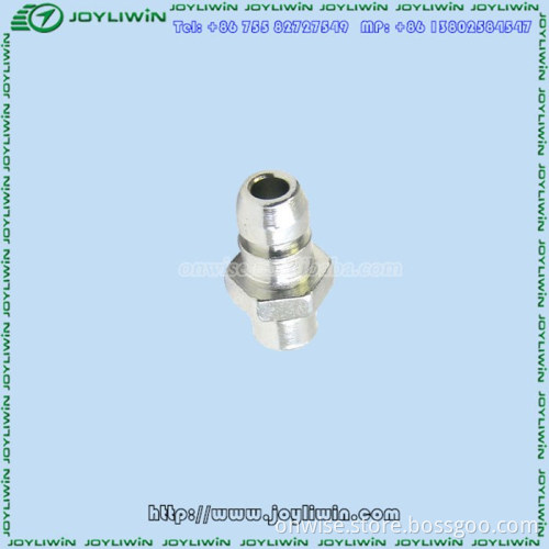 Steel CNC Precision Turning Part with Zinc-plated Finish
